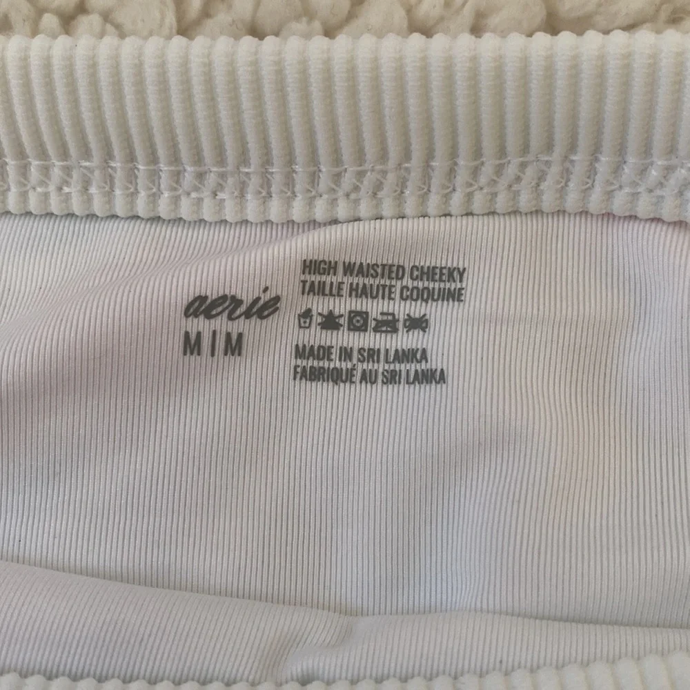 NWOT Aerie High Waisted Cheeky Pin‎ Wheel Swim Bottoms